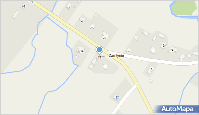 Jałowe, Jałowe, 3B, mapa Jałowe