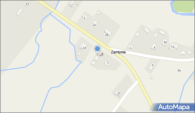 Jałowe, Jałowe, 3D, mapa Jałowe