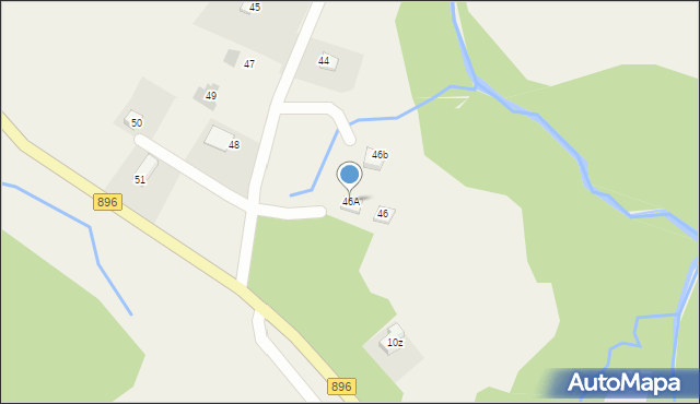 Jałowe, Jałowe, 46A, mapa Jałowe