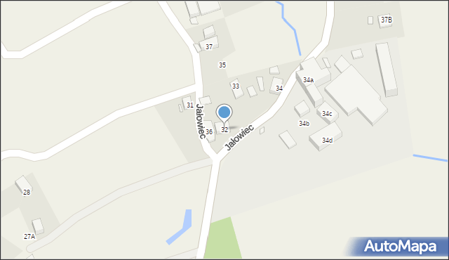 Jałowiec, Jałowiec, 32, mapa Jałowiec