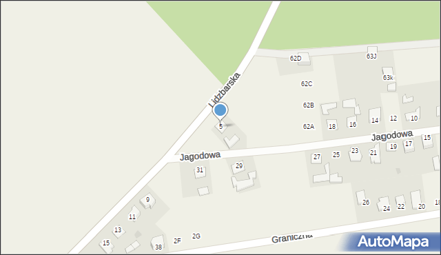 Jamielnik, Jamielnik, 1, mapa Jamielnik