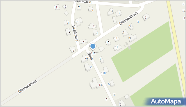 Jamielnik, Jamielnik, 116, mapa Jamielnik