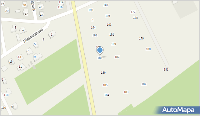 Jamielnik, Jamielnik, 188, mapa Jamielnik