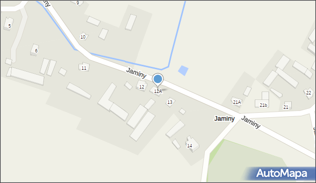 Jaminy, Jaminy, 12A, mapa Jaminy
