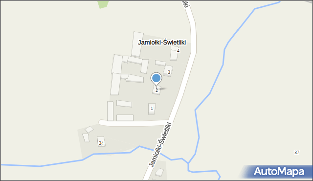 Jamiołki-Świetliki, Jamiołki-Świetliki, 2, mapa Jamiołki-Świetliki