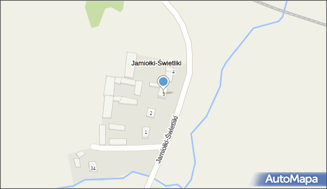 Jamiołki-Świetliki, Jamiołki-Świetliki, 3, mapa Jamiołki-Świetliki