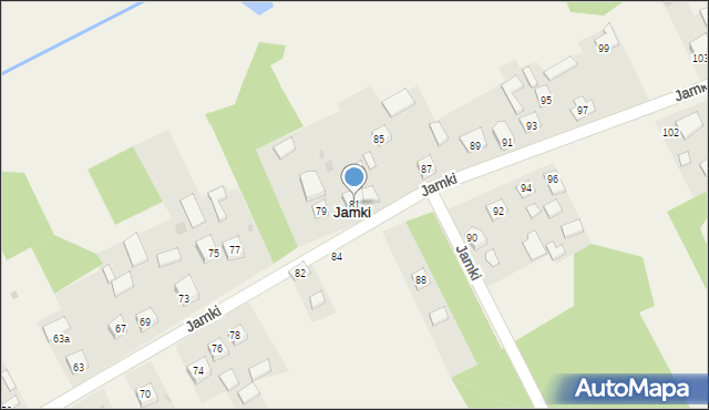 Jamki, Jamki, 81, mapa Jamki