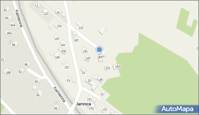 Jamnica, Jamnica, 163, mapa Jamnica