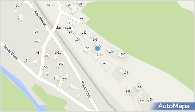 Jamnica, Jamnica, 2, mapa Jamnica