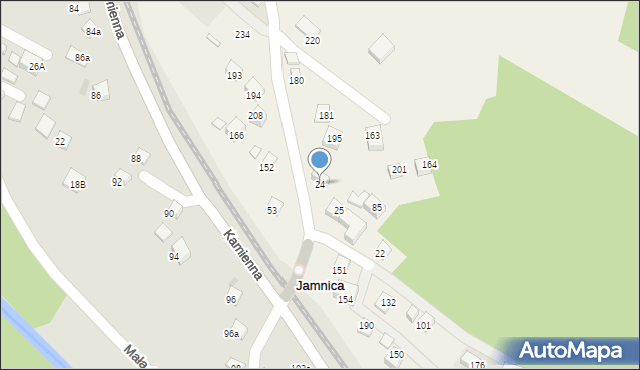 Jamnica, Jamnica, 24, mapa Jamnica