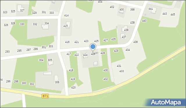 Jamnica, Jamnica, 426, mapa Jamnica