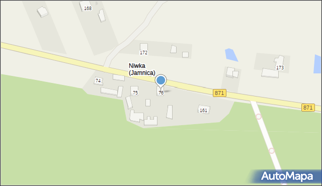 Jamnica, Jamnica, 76, mapa Jamnica