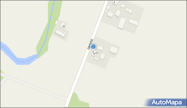Jamno, Jamno, 3, mapa Jamno