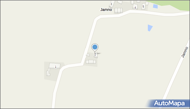 Jamno, Jamno, 2, mapa Jamno