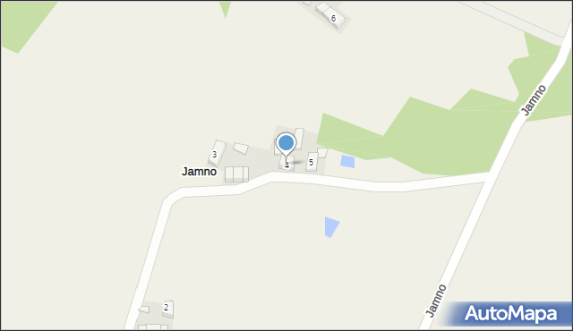 Jamno, Jamno, 4, mapa Jamno