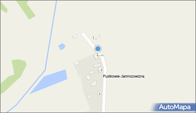 Jamrozowizna, Jamrozowizna, 4, mapa Jamrozowizna