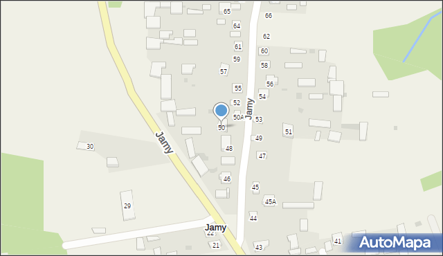 Jamy, Jamy, 50, mapa Jamy