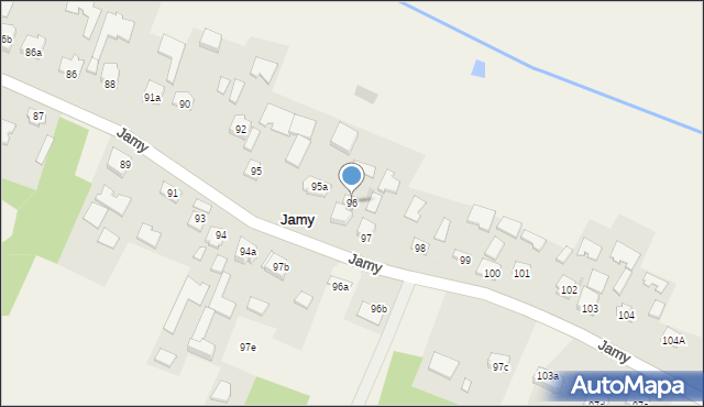 Jamy, Jamy, 96, mapa Jamy