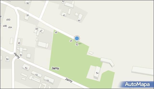 Jamy, Jamy, 41, mapa Jamy