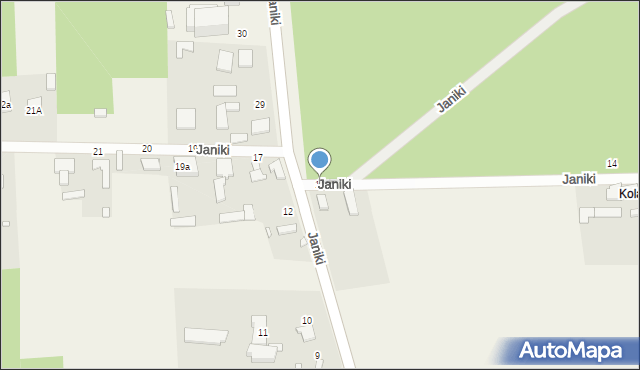 Janiki, Janiki, 13, mapa Janiki