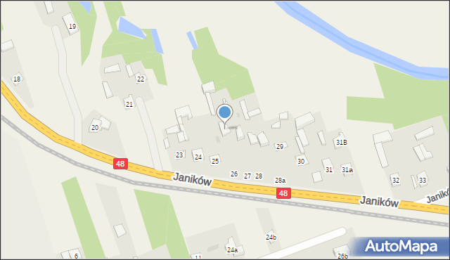 Janików, Janików, 26, mapa Janików