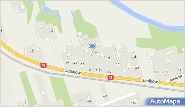 Janików, Janików, 27, mapa Janików