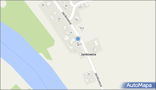 Janikowice, Janikowice, 16, mapa Janikowice