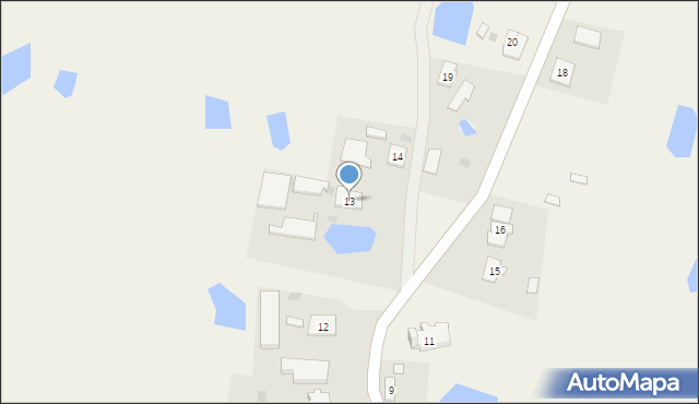 Janikowo, Janikowo, 13, mapa Janikowo