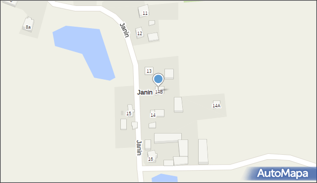 Janin, Janin, 14B, mapa Janin