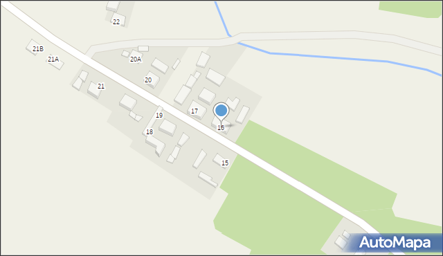 Janisławice, Janisławice, 16, mapa Janisławice