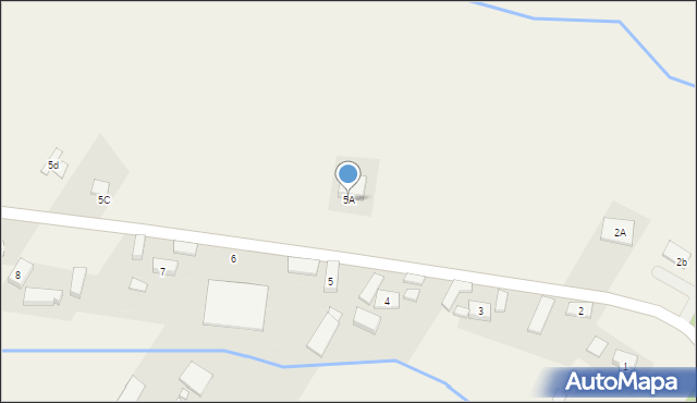 Janisławice, Janisławice, 5A, mapa Janisławice