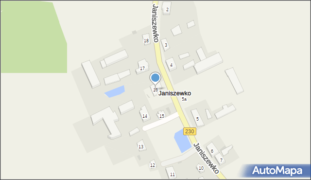 Janiszewko, Janiszewko, 16, mapa Janiszewko