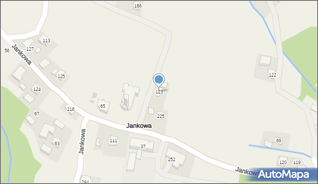 Jankowa, Jankowa, 123, mapa Jankowa