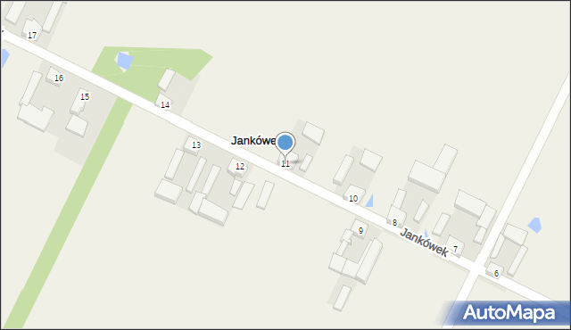 Jankówek, Jankówek, 11, mapa Jankówek