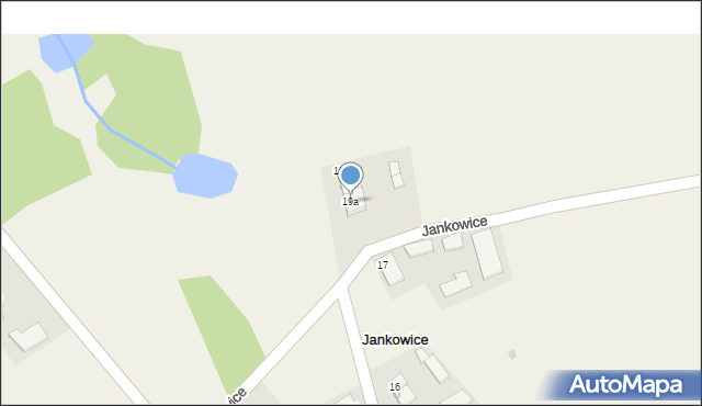 Jankowice, Jankowice, 19a, mapa Jankowice