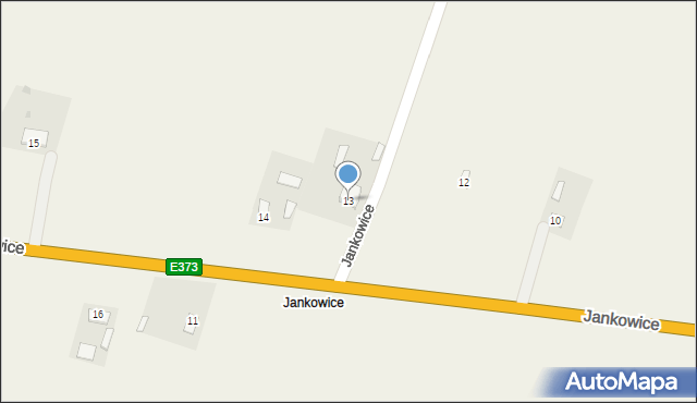 Jankowice, Jankowice, 13, mapa Jankowice