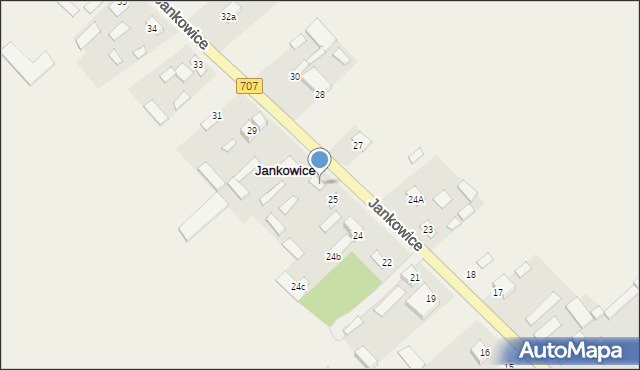 Jankowice, Jankowice, 26, mapa Jankowice