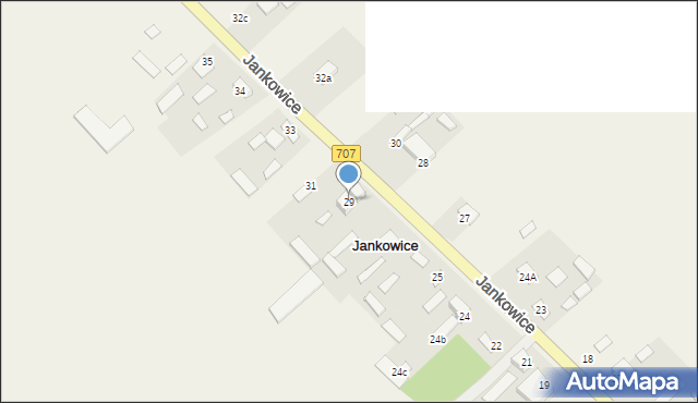 Jankowice, Jankowice, 29, mapa Jankowice