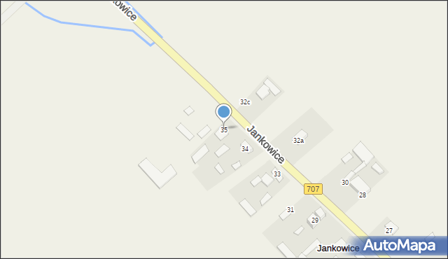 Jankowice, Jankowice, 35, mapa Jankowice