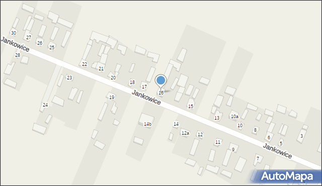 Jankowice, Jankowice, 16, mapa Jankowice