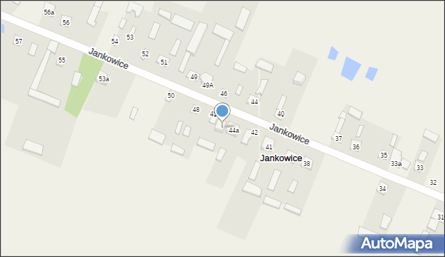 Jankowice, Jankowice, 45, mapa Jankowice