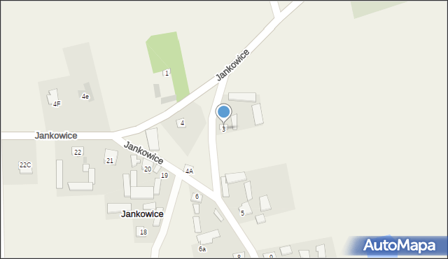 Jankowice, Jankowice, 3, mapa Jankowice