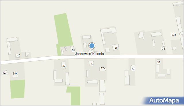 Jankowice, Jankowice, 36, mapa Jankowice