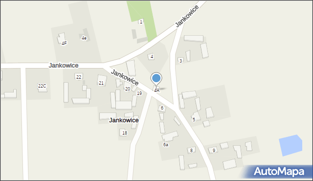 Jankowice, Jankowice, 4A, mapa Jankowice