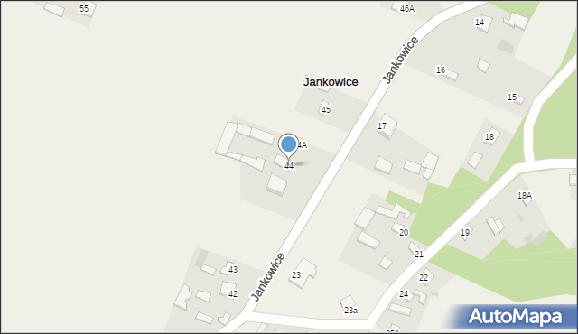 Jankowice, Jankowice, 44, mapa Jankowice