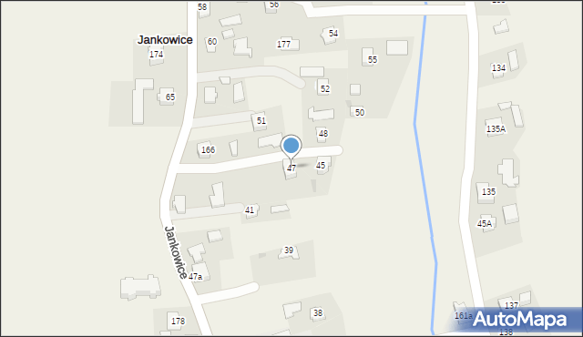 Jankowice, Jankowice, 47, mapa Jankowice