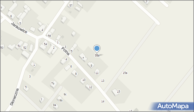 Jankowice, Jankowice, 55b, mapa Jankowice