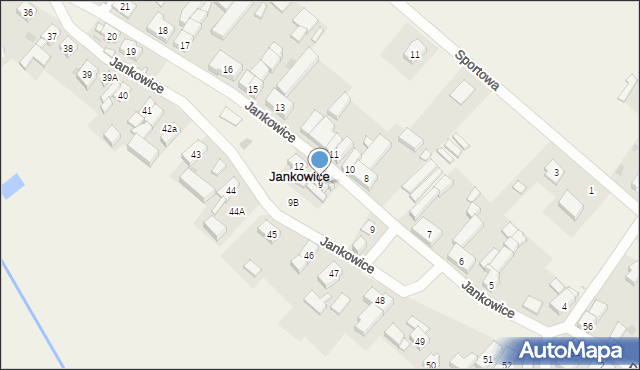 Jankowice, Jankowice, 9, mapa Jankowice