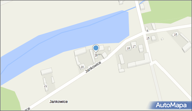 Jankowice, Jankowice, 19, mapa Jankowice