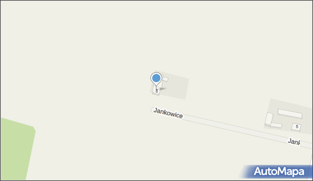 Jankowice, Jankowice, 8, mapa Jankowice